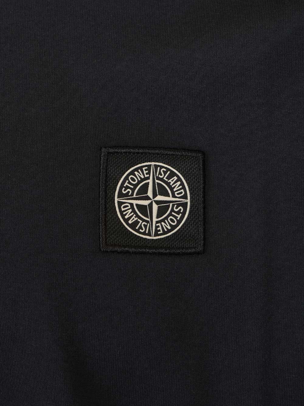 Stone Island Cotton Jersey T-Shirt - Blue | 456061af461818dbd1718f68c39d97e631dcac9d