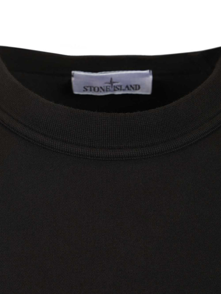 Stone Island Crewneck Sweatshirt Sweatshirts - Black | ebeb2f0f18fb9a616232497a930d48aa8181f58d