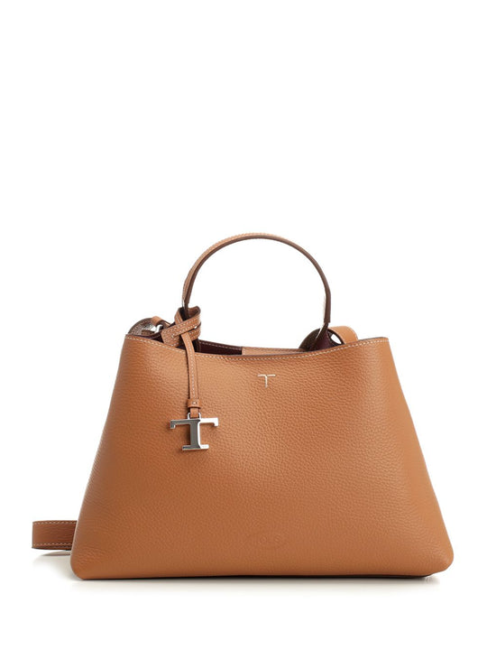 Micro Leather Bag Handbags Brown