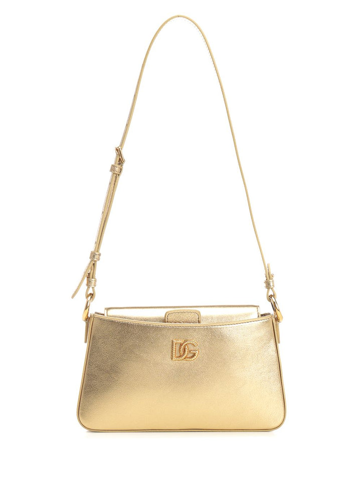 Dolce & Gabbana Phone Bag Shoulder Bags - Gold | 19738d6b22c12a68c1a64248bad7f24b97197d42
