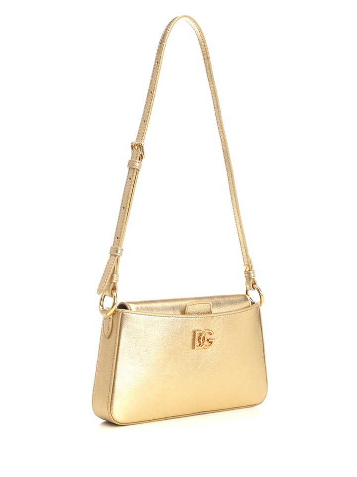 Dolce & Gabbana Phone Bag Shoulder Bags - Gold | 3d26bcbe79c299a60c248f1b2bc0d1b1812c6c77