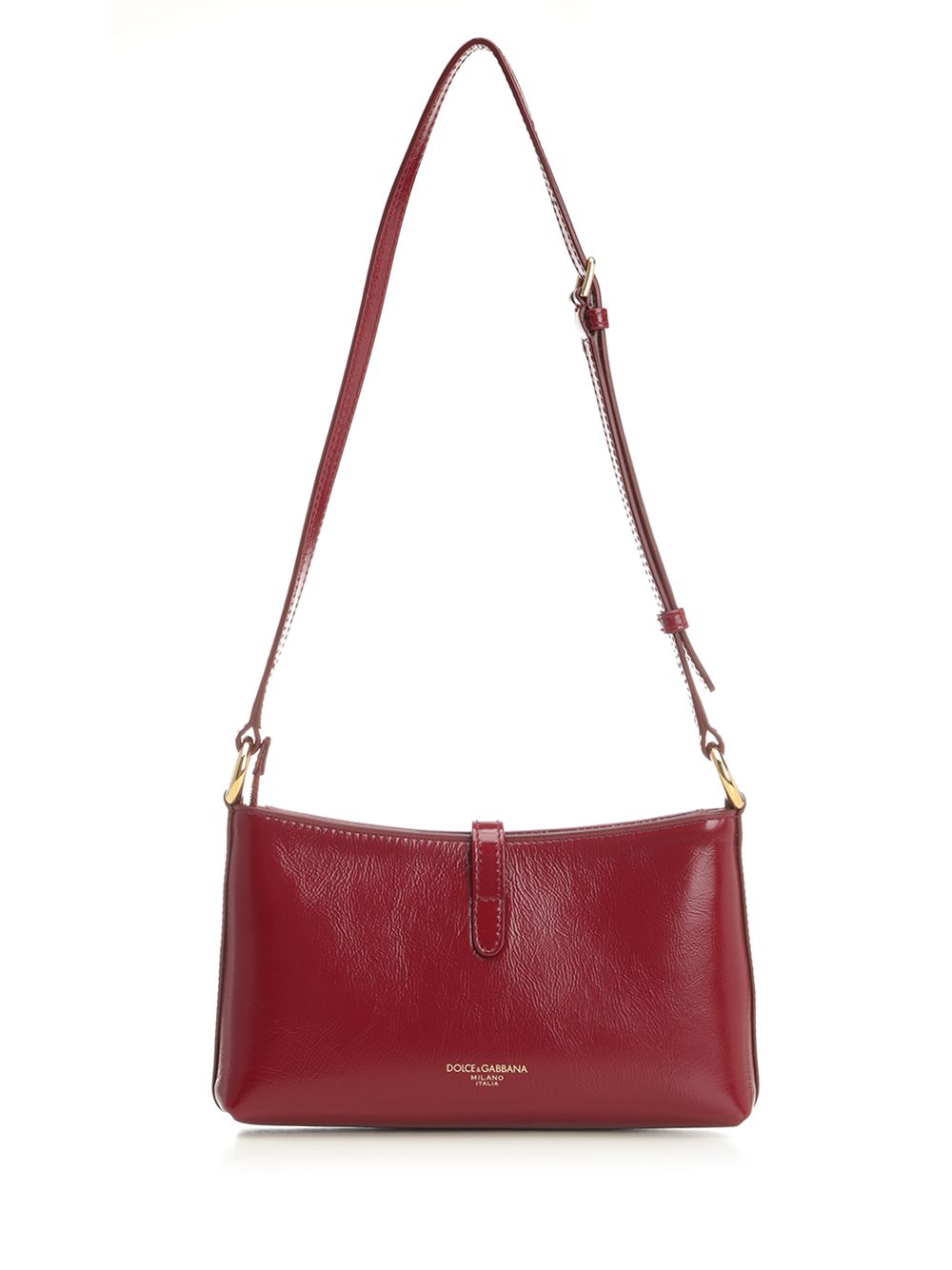Dolce & Gabbana Lock Shoulder Bag Shoulder Bags - Bordeaux | bae3d7ae8137dc70651e00499a6b56a1ab16fb70