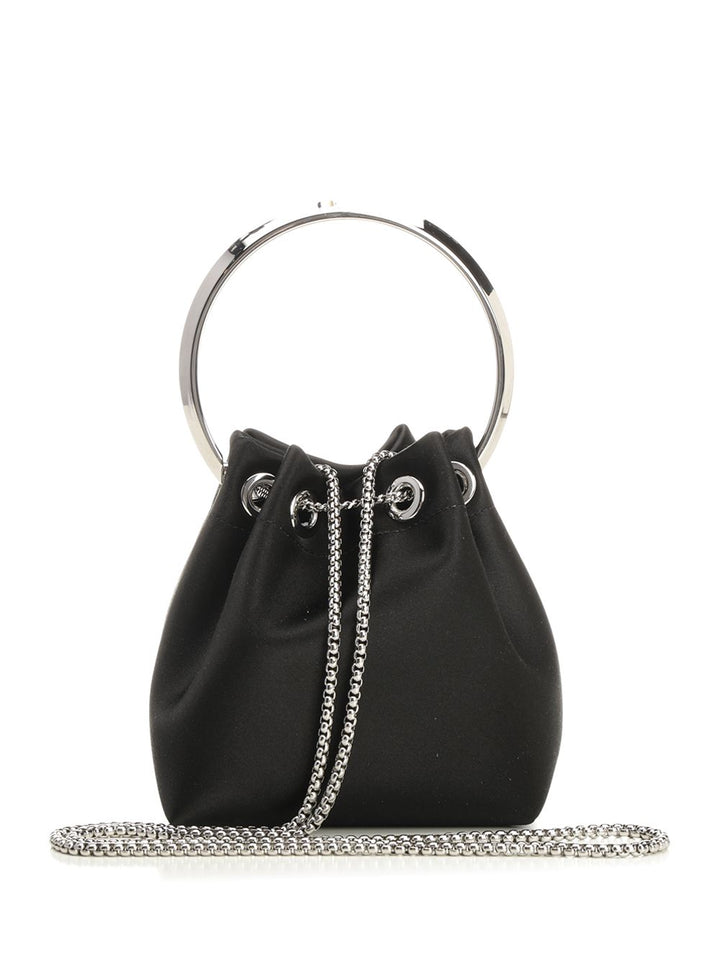 Jimmy Choo Bon Bon Handbags - Black | 65fcc76d5af66bc60884d001139ca54835303bcd