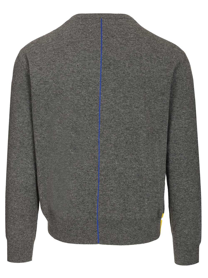 Loewe Wool Sweater Knitwear - Grey | a7b6d5d3633c93e0bf80b06d3ba22ae9b606f3b3