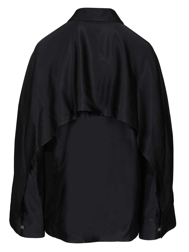Loewe Cape Shirt Shirts - Blue | 716e220126751d625d5ab80bcbb07ed21885f7af