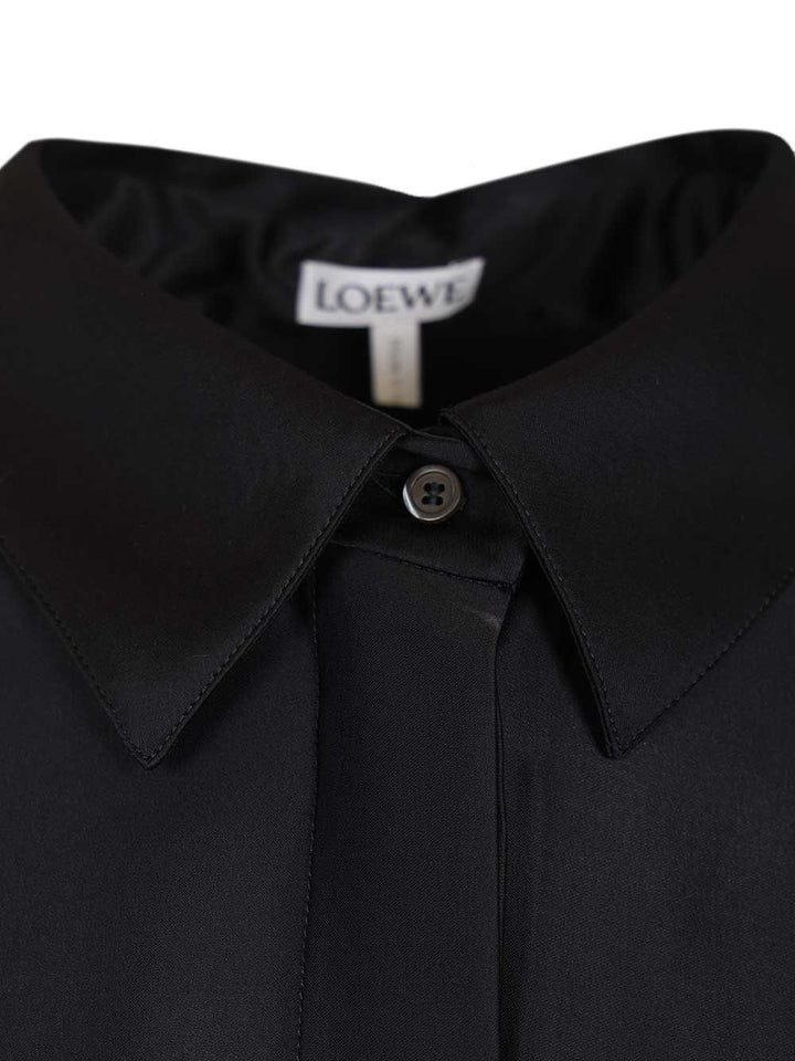 Loewe Cape Shirt Shirts - Blue | 9a5b3aee77328af9cc9a63e281488d10093b1681