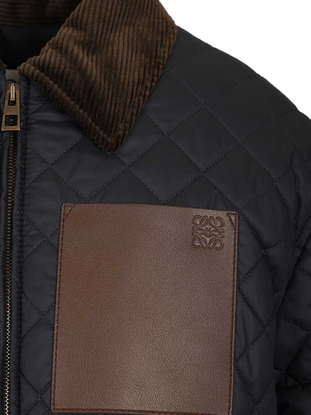 Loewe Short Jacket In Technical Fabric Jackets - Blue | b290418c313a1e106b6063627a967617f0bd0b6f