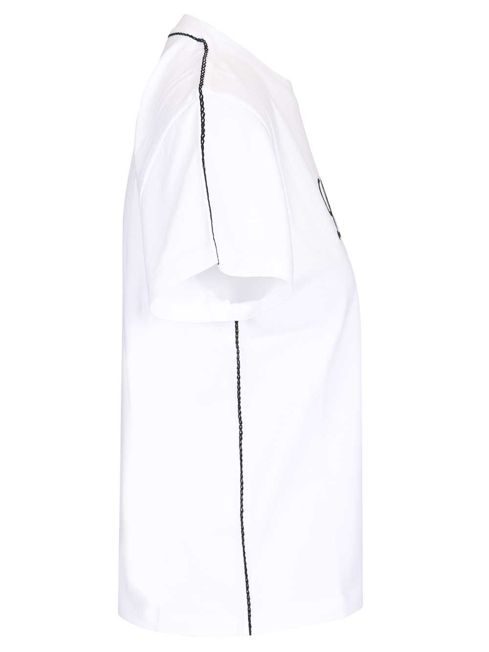 Loewe Relaxed Fit Cotton T-Shirt - White | bbb25b1f5634ab9de2bb4d5b5061bc0a95d01ab7