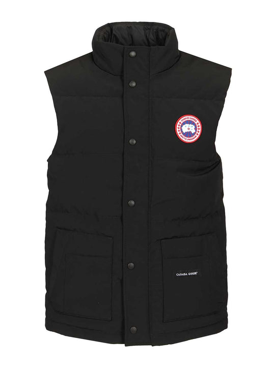 Freestyle Crew Vest Jackets Black
