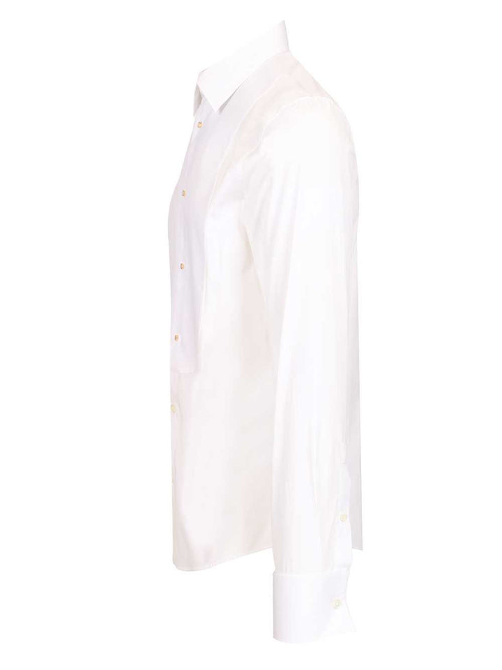 Burberry Slim-Fit Cotton Tuxedo Shirt Shirts - White | 0ba7c2805471b9db5363f8935283dbcc328c9960