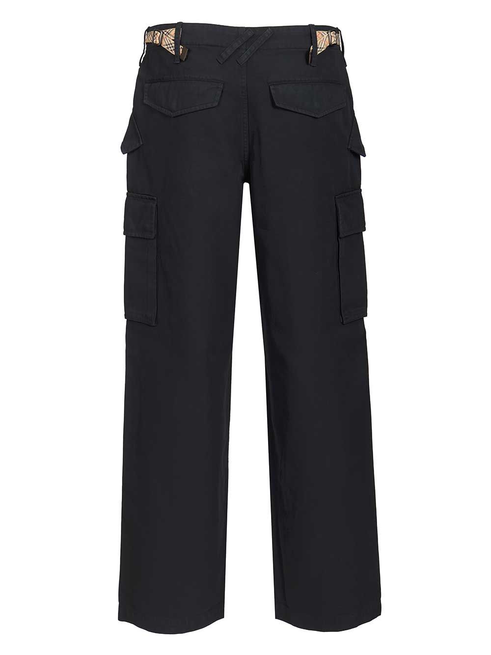 Burberry Cargo Trousers - Blue | 00f8a8f0786f296374526144be0582aeff41dba1