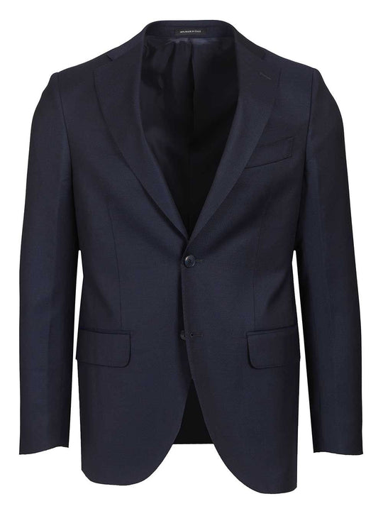 Wool Blazer Jackets Blue