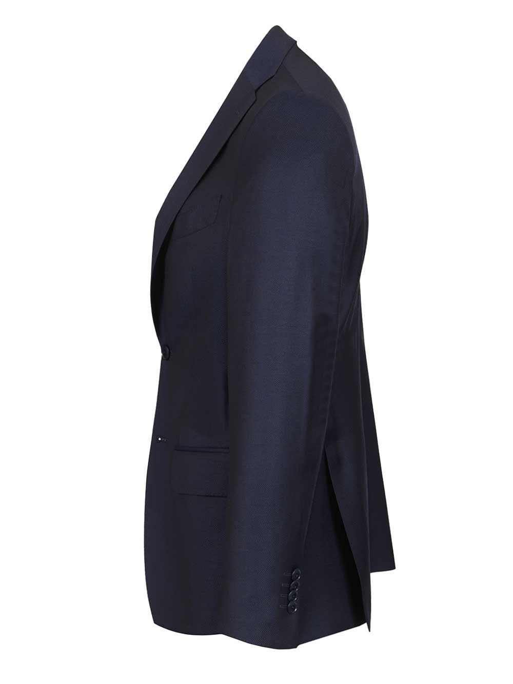 Al Duca D'Aosta Wool Blazer Jackets - Blue | ae1d5653993f6b89e418a24a9de802278e67af80