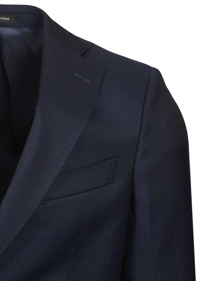 Al Duca D'Aosta Wool Blazer Jackets - Blue | 1f6763da45924888783ed00ca94a97ce027d67cd