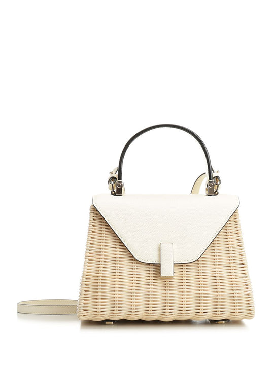 Iside Vimini Handbags Beige