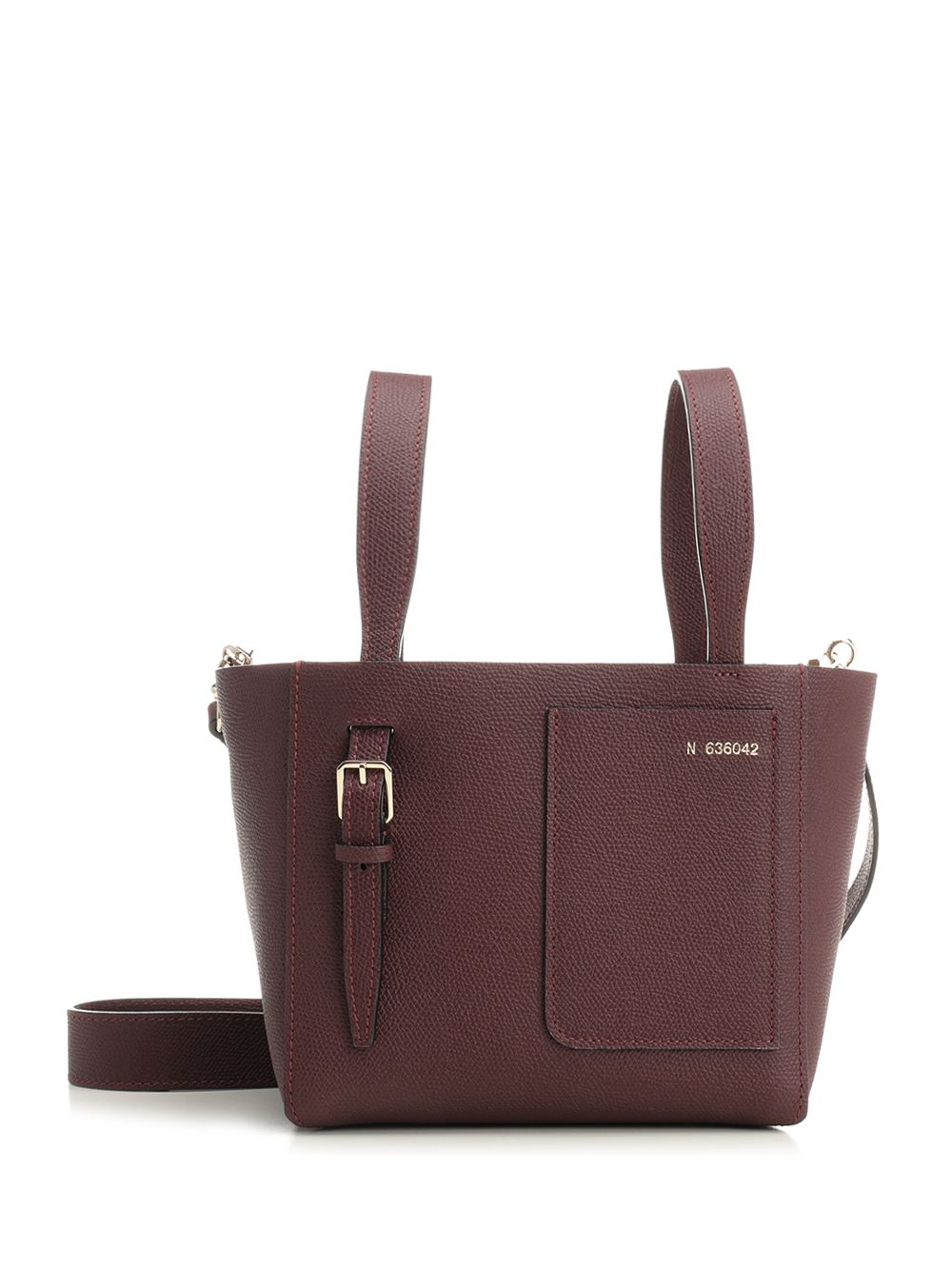 Valextra Micro Bucket Shoulder Bag Handbags - Bordeaux | 28da36dadf17da14bf90233477d6318df6e8b849
