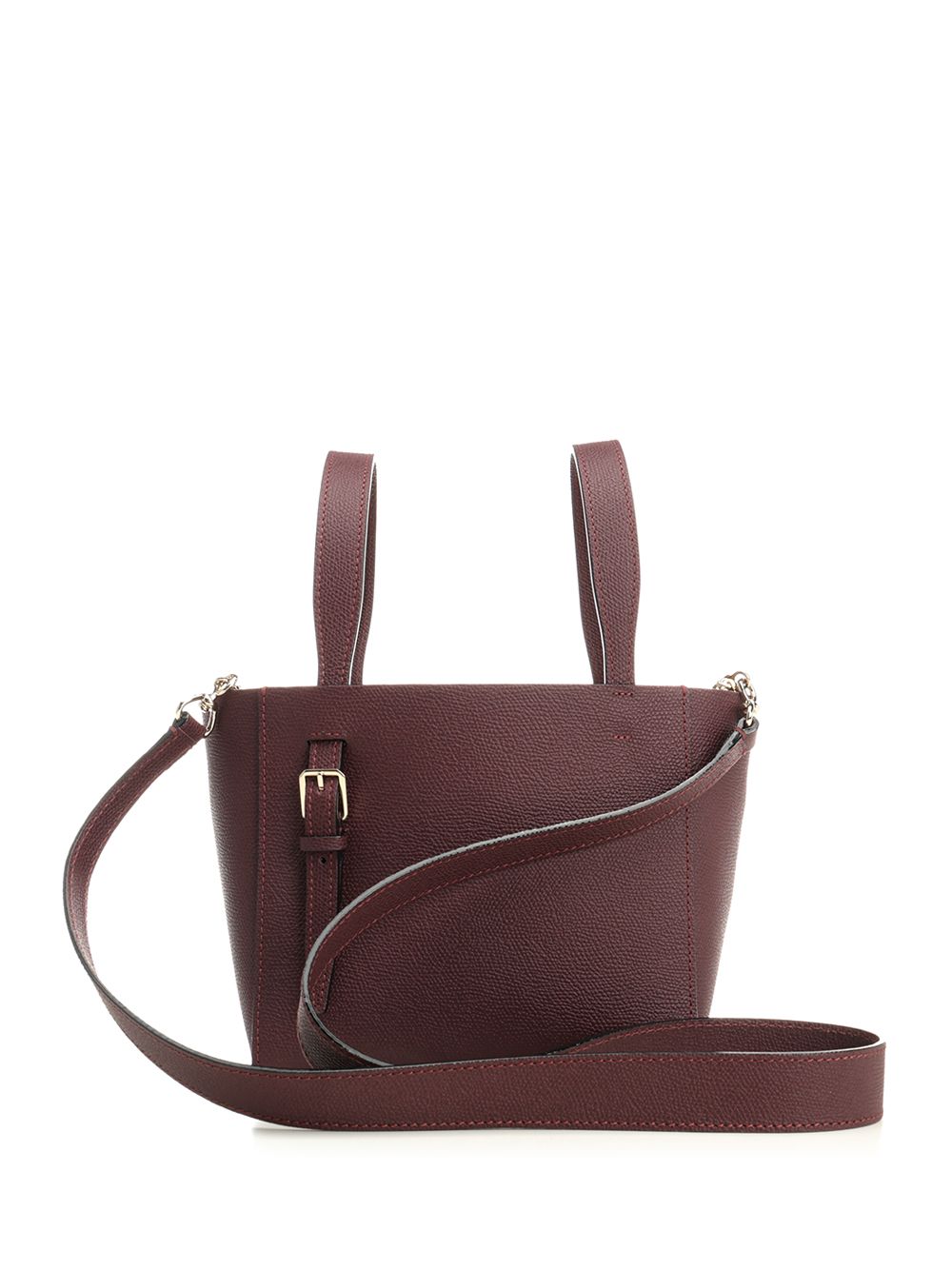 Valextra Micro Bucket Shoulder Bag Handbags - Bordeaux | 6877dd7459d87aae32930835ccb9a0b1d4e2f025