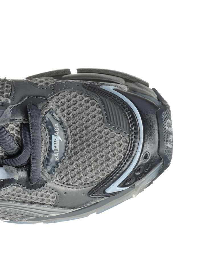 Balenciaga Runner  In Mesh And Nylon Sneakers - Grey | 35cfc1155be48ba2c35b877a8c9c83e2ce42f9d6