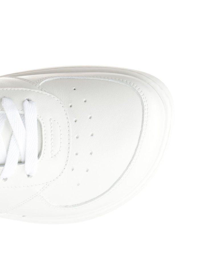 Loewe Jambo Sneaker In Soft Grained Calfskin Sneakers - White | 529505555be203e1d572e76d1d460d9e0c346f90