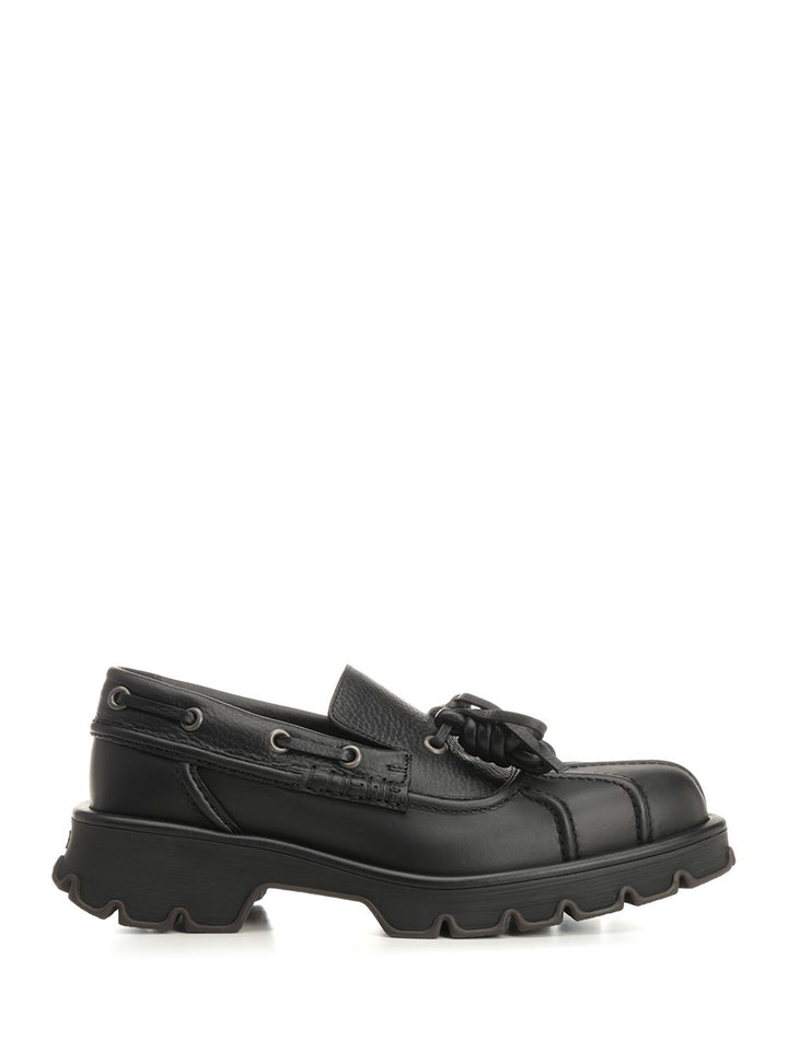 Loewe Derby Bobby In Calfskin Scarpe basse - Black | 335ce56804ff26630d0eb4addedafc38c8159b63