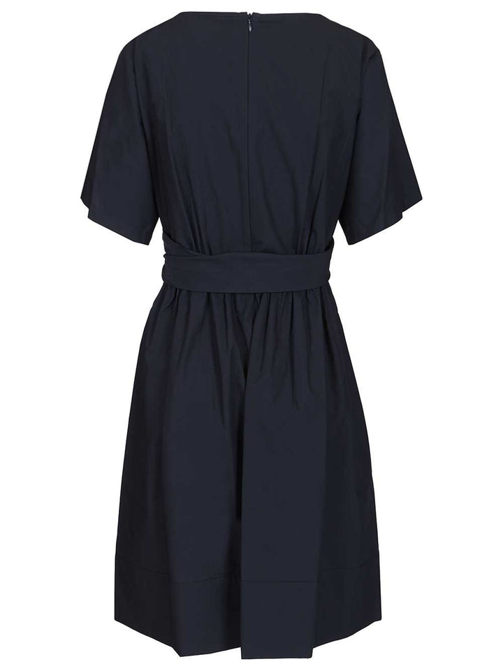 Emporio Armani Cotton Poplin Dress Dresses - Blue | d10f46cae527f9460e59460c81b1dc6d03d7e233