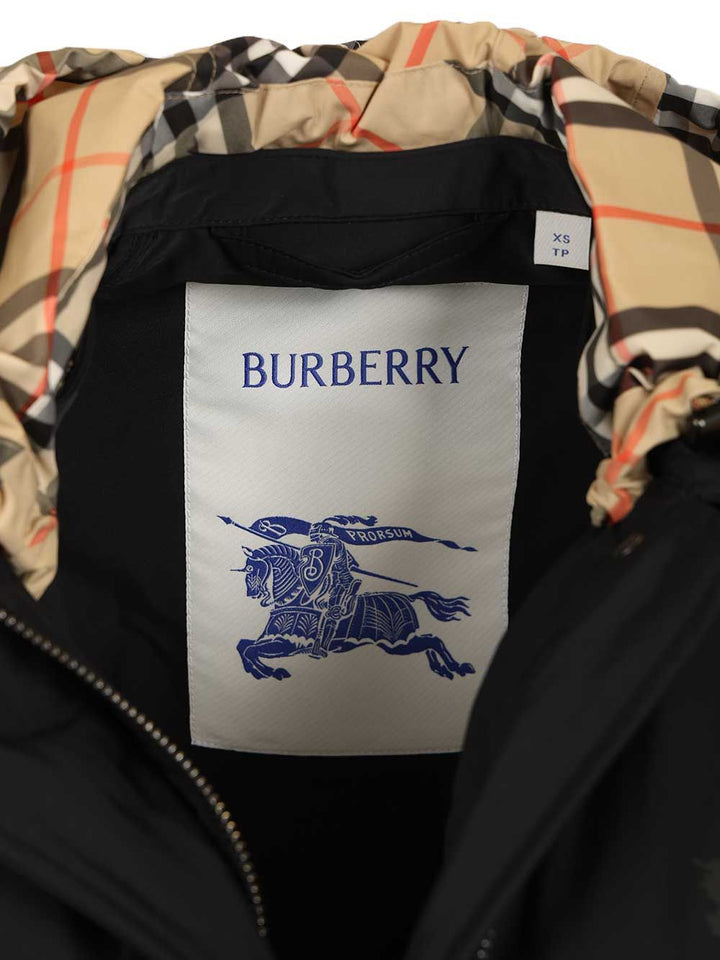 Burberry Newbury Parka Coats - Black | baa89ec38433d8ef8d837343e7ebb834a48412a2
