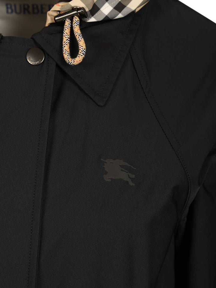 Burberry Newbury Parka Coats - Black | 779e59a40404d3b7542f79cd18d4f7b223aed8a5