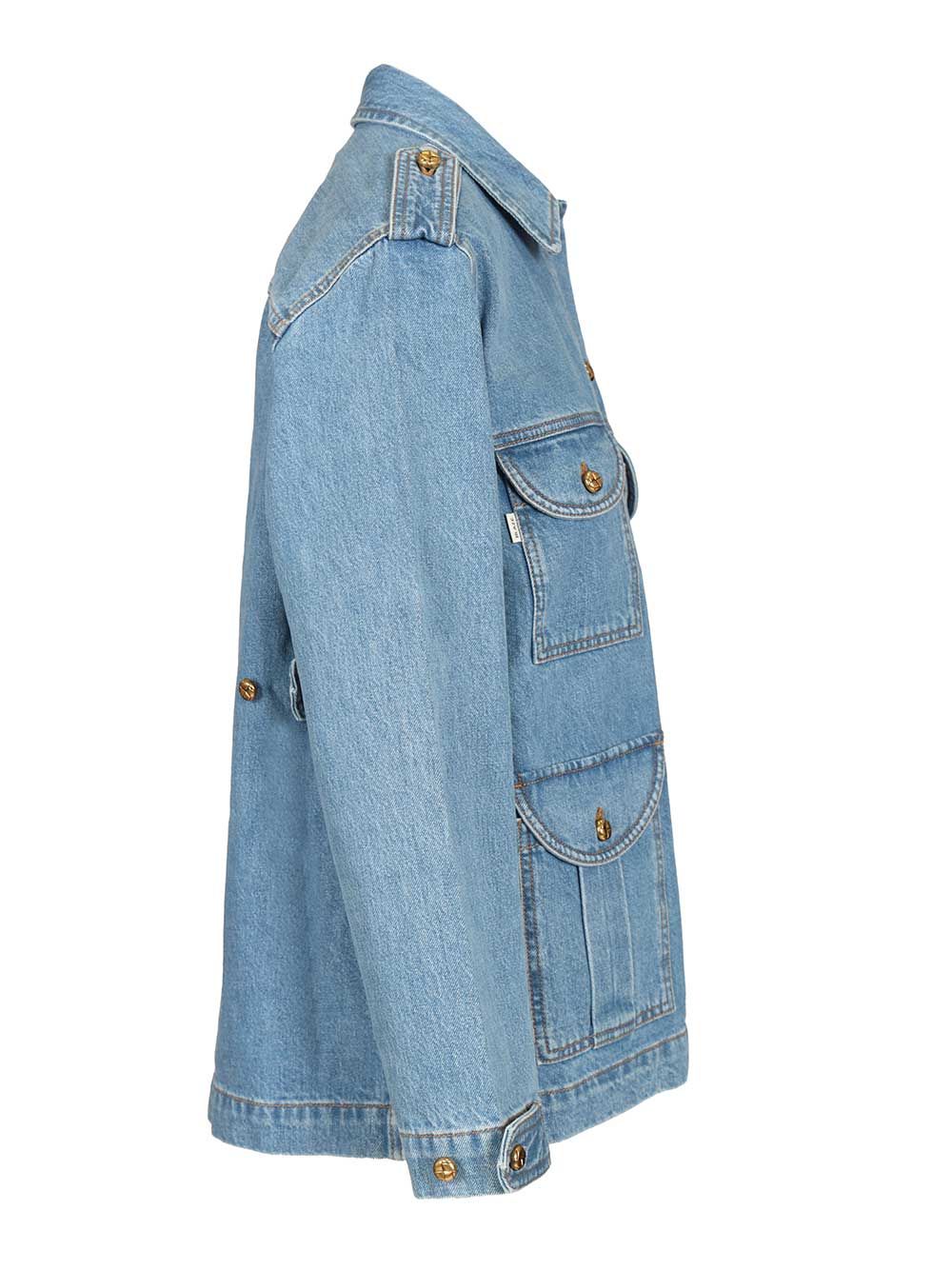 Blazé Milano Nariida Maya Saharan Jacket Jackets - Light blue | 55f14de2d5df7a149a5a941804c609dc3683dddd
