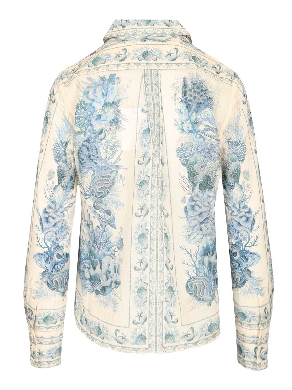 Zimmermann Wanderlust Body Shirt Shirts - Light blue | ae6ee3a4cb6e50d3178217e3556eb88b979161e2