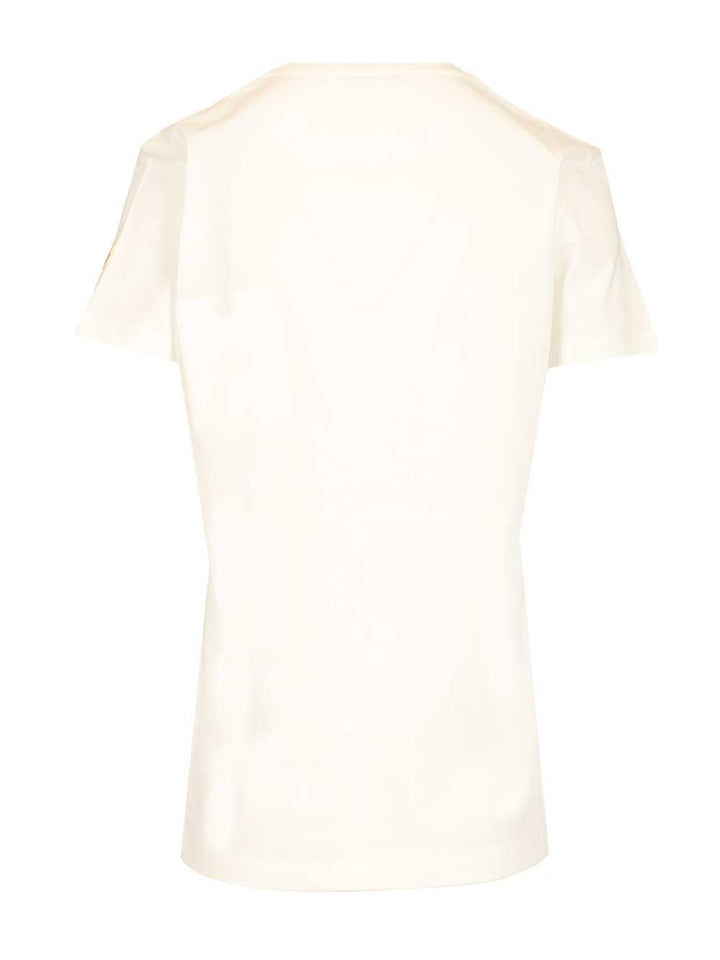 Moncler Cotton T-Shirt - White | 705347e5bf6419bf200f7d82da6c279f6d595554