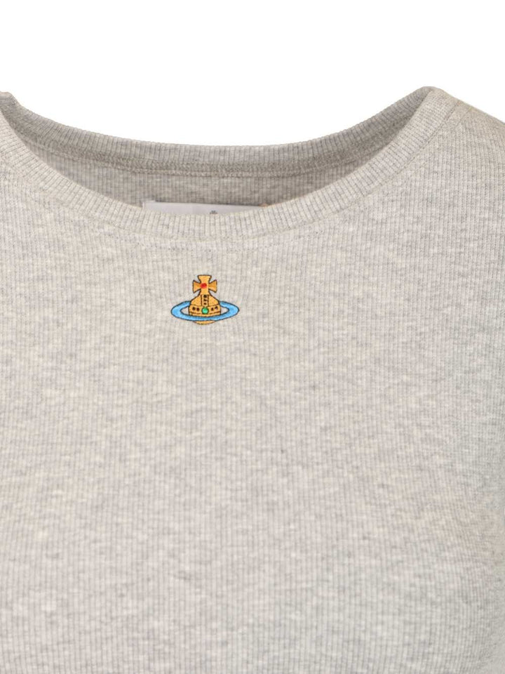 Vivienne Westwood The Baby Peru T-Shirt Tops - Grey | fcf2c822ade8c5b681eb0f4a45f3cac84a433dd8