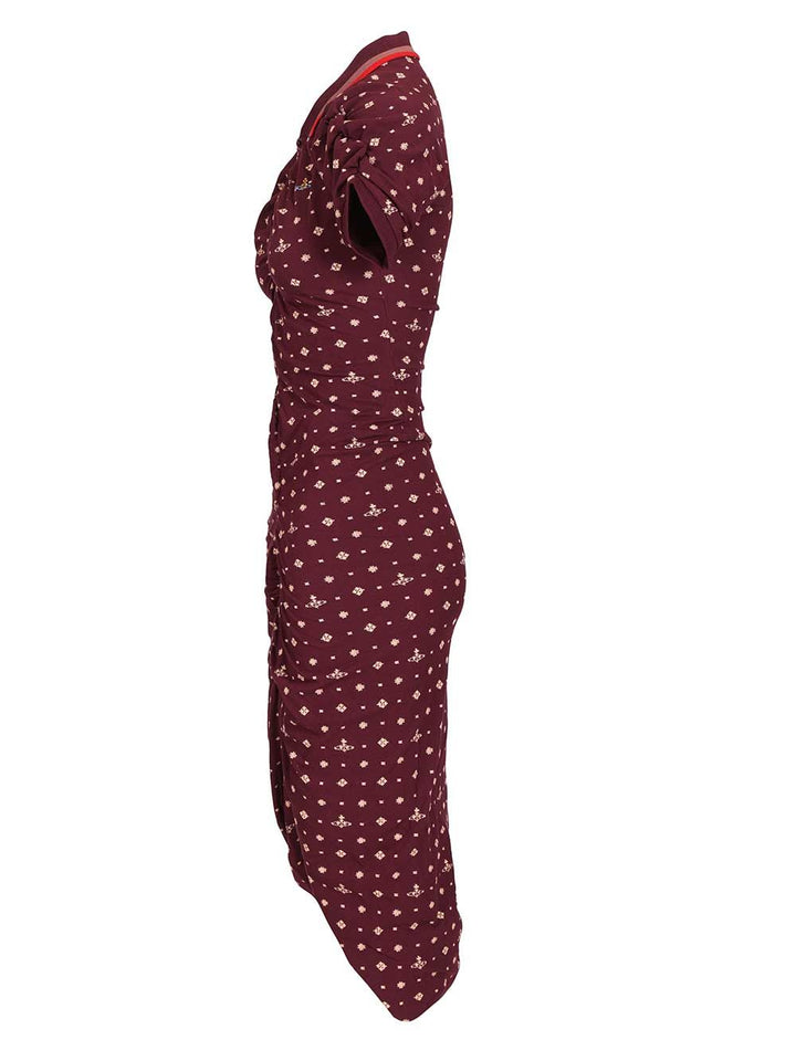 Vivienne Westwood Pulling Dress Dresses - Bordeaux | 13091f3b1dc21361e96b65caaf2e9013ec56d0ed