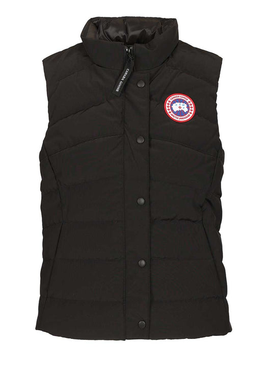 Freestyle Sleeveless Jacket Coats Black