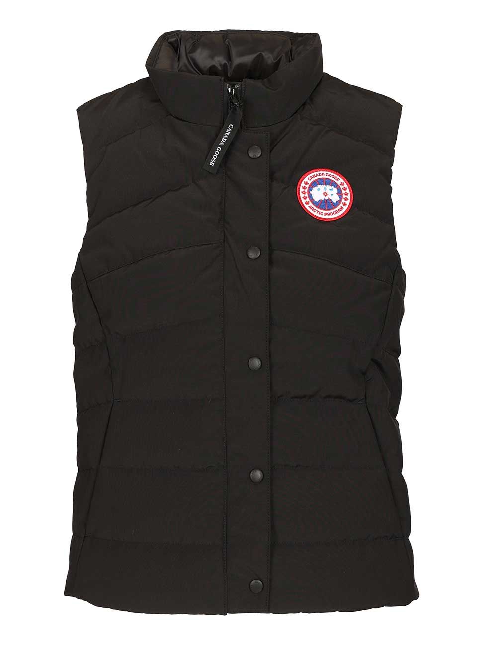 Canada Goose Freestyle Sleeveless Jacket Coats - Black | 269c12082b98b3a94d32e09c280bbda0a7ea7dc6