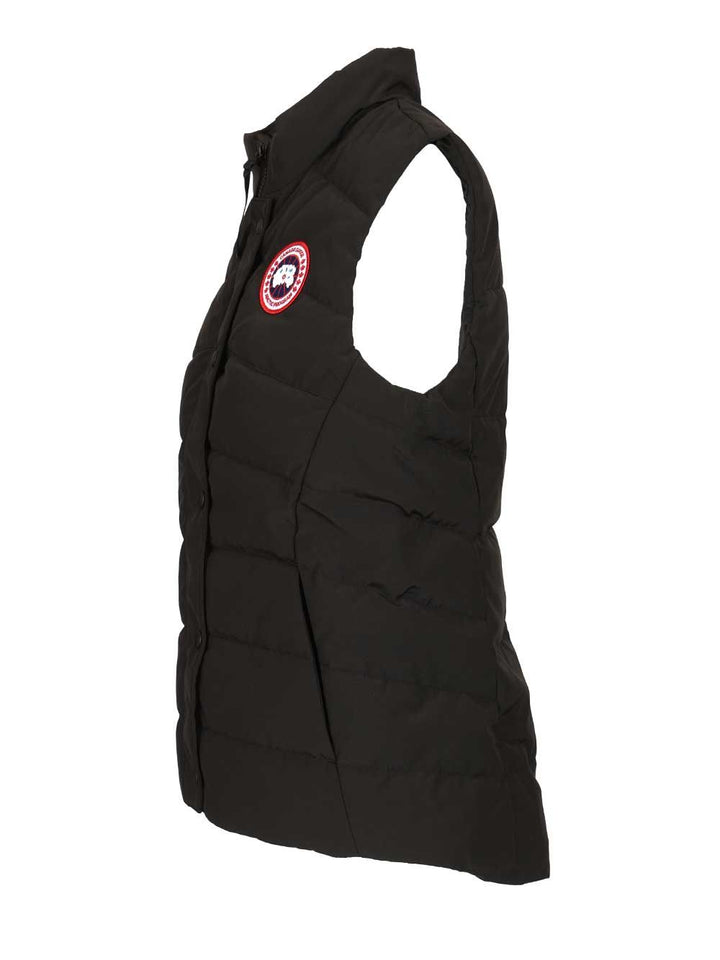 Canada Goose Freestyle Sleeveless Jacket Coats - Black | 12170d4ab7c1fbdf7cd1ee4287d12eb3f99d6929