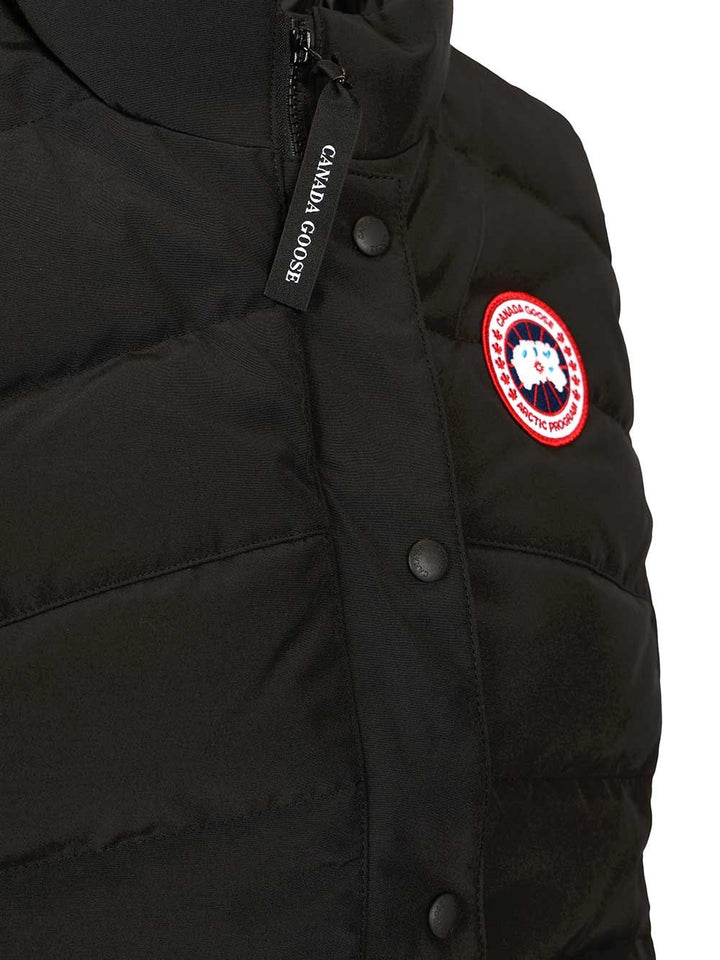 Canada Goose Freestyle Sleeveless Jacket Coats - Black | 0da29a8eee620379d014f80c974a10624e067c4b