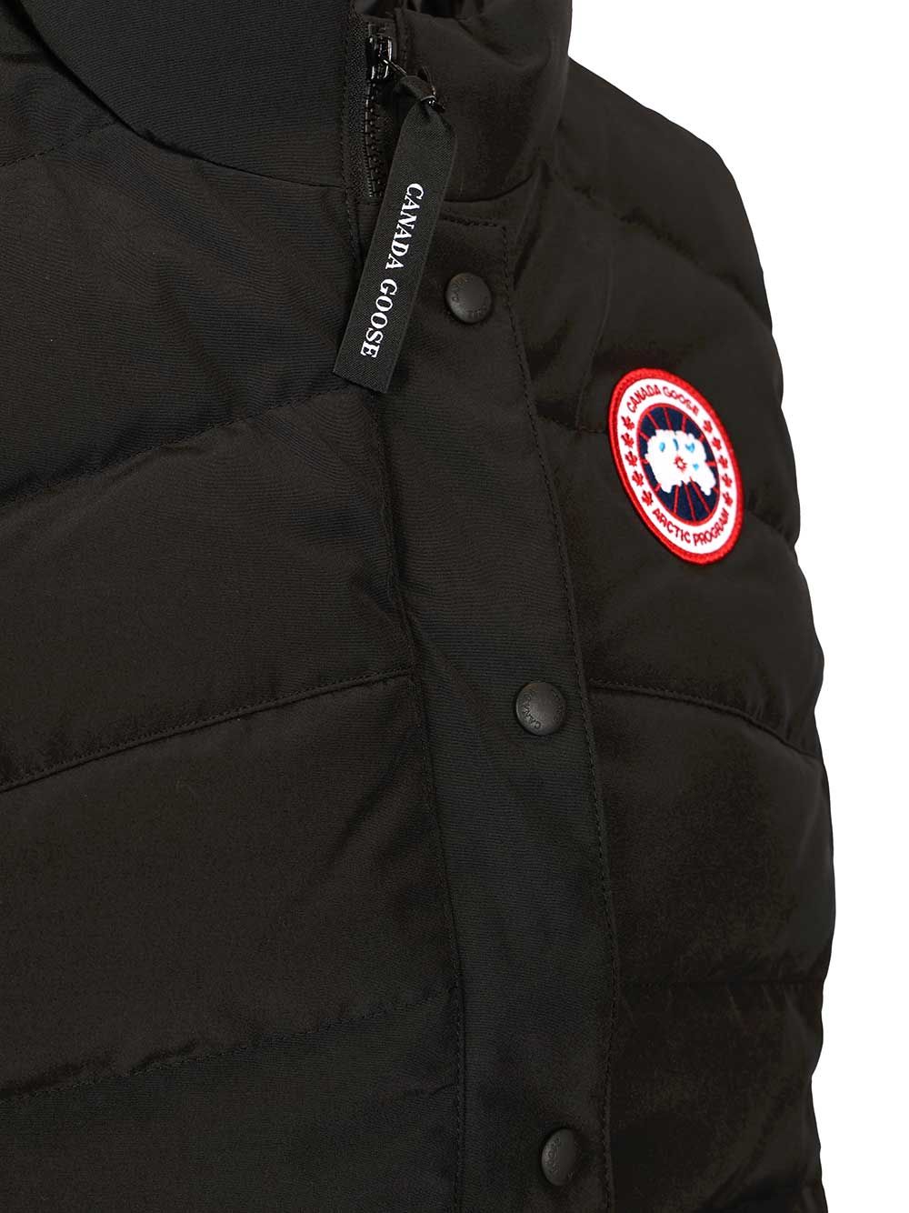Canada Goose Freestyle Sleeveless Jacket Coats - Black | 0da29a8eee620379d014f80c974a10624e067c4b