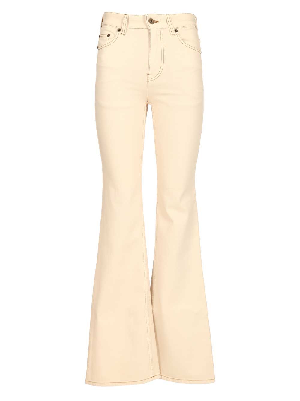 Burberry Pantaloni Jeans - White | af9bfd68cae02cfce4352e23983bf099aebee84e