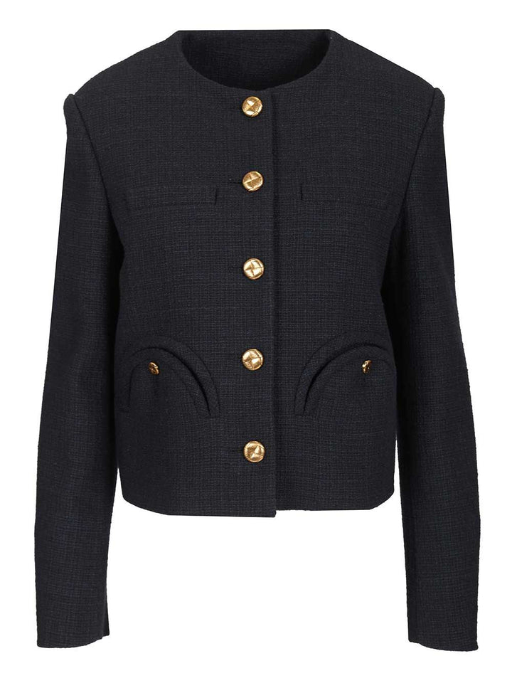 Blazé Milano Bolero Missy Shamo Jackets - Blue | 35bb52cc1a288351d1856e4bc327efa1aa68b8c3