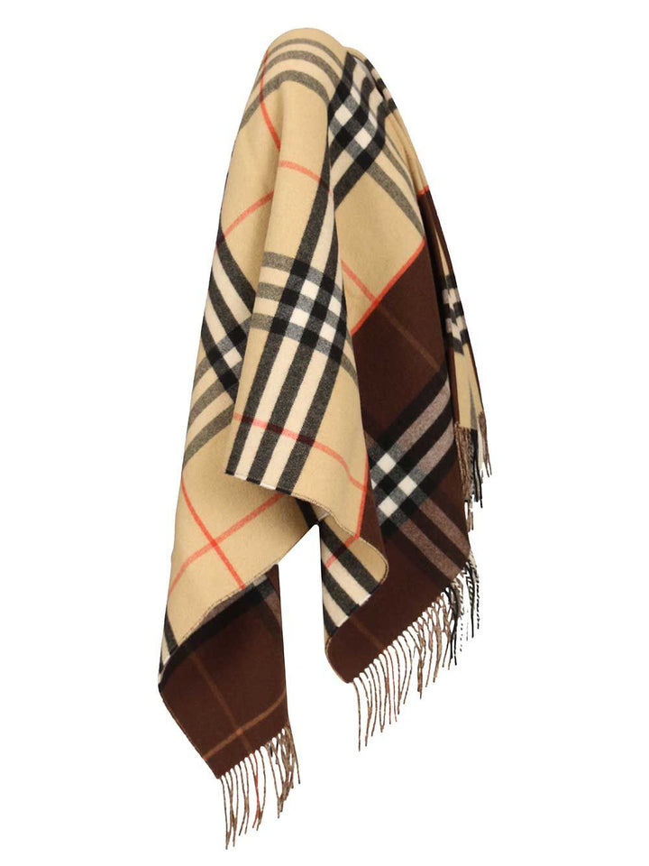 Burberry Checked Cape Scarves And Foulards - Beige | 5641eafa34bfc53676f1bbc1f8f347f0adc55322