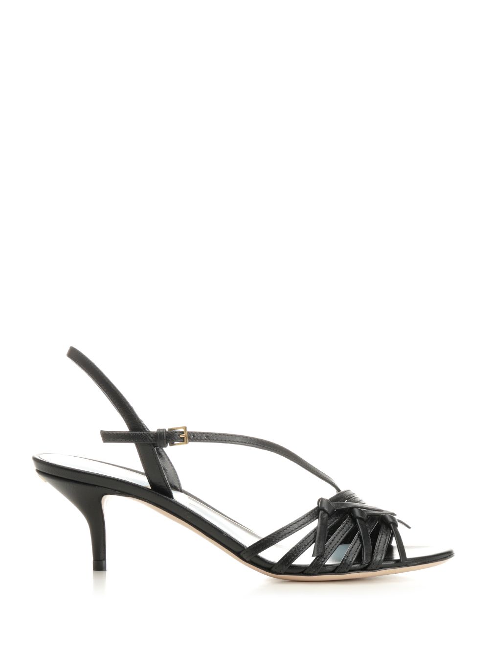 Valentino Garavani Nodine 55 Slingback Sandals - Black | c987f9fe8d8f0798ecece7e67f823d8843362f0d