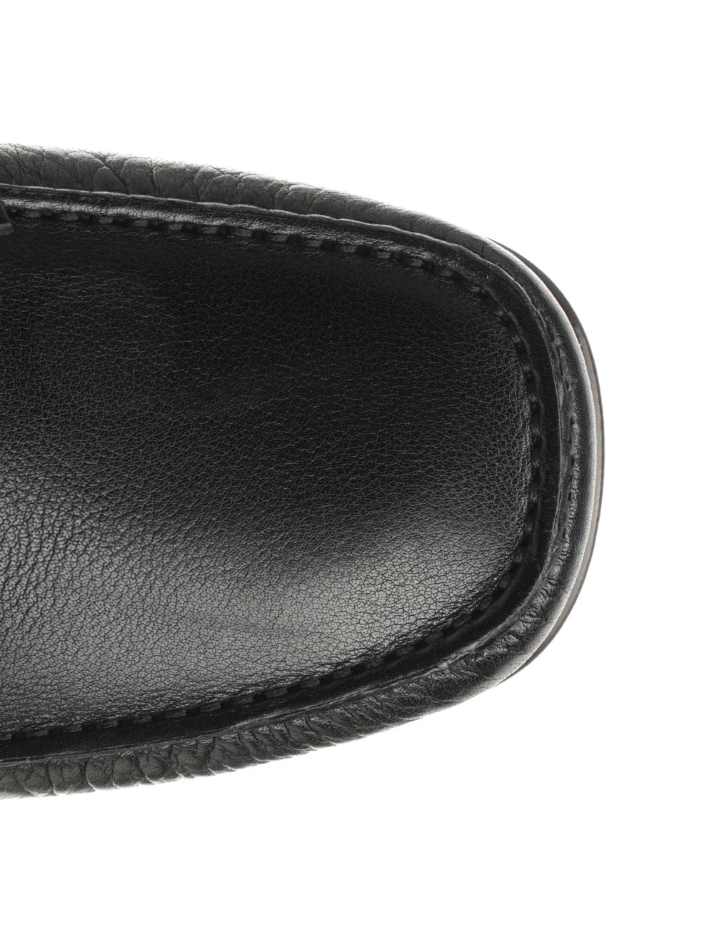 Valentino Garavani Leather Loafers With Logo Scarpe basse - Black | d2cecc1ef219cbbbbc7cff1b6bd025a5fc1a339b
