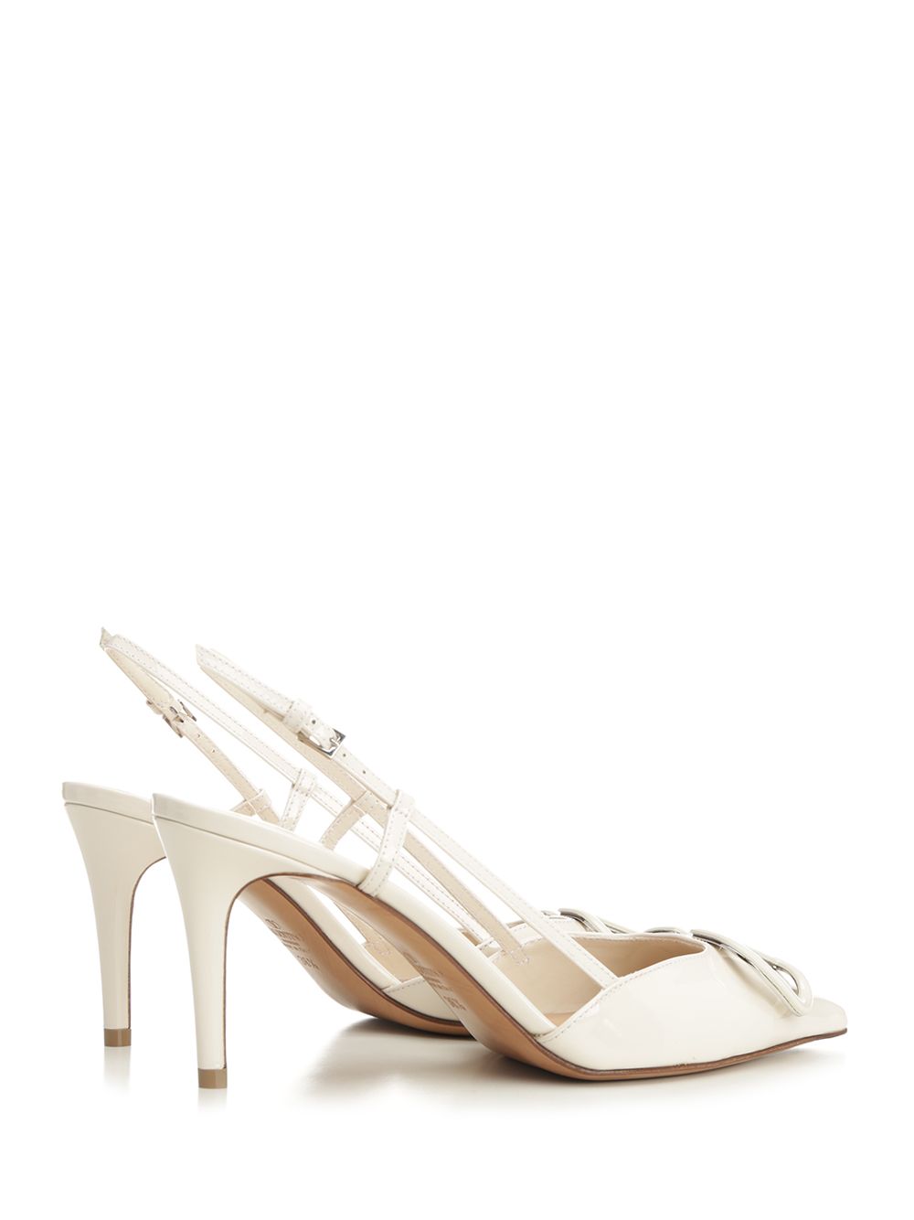 Valentino Garavani V Logo Signature Pumps - White | 840dbafea477531ee381312a5f0f3fdefb662b17