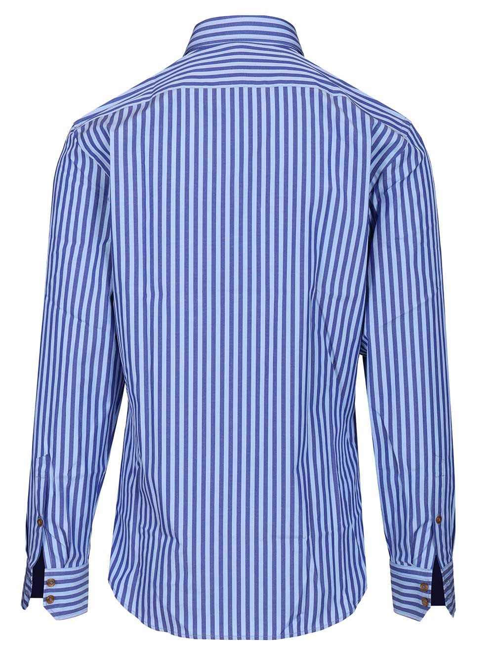 Vivienne Westwood Ghost Shirt Shirts - Blue | 6d927d55f829499035397b87e174f422973e229b