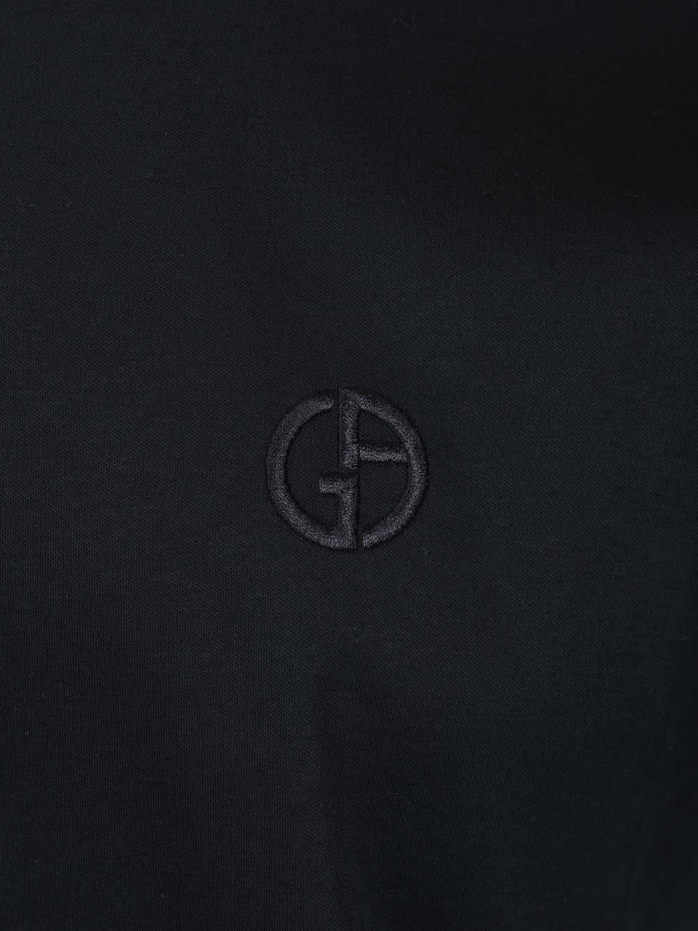 Giorgio Armani Cotton T-Shirt - Blue | 1a14884cc2536bb326f8db925c61e75b3fa17f76
