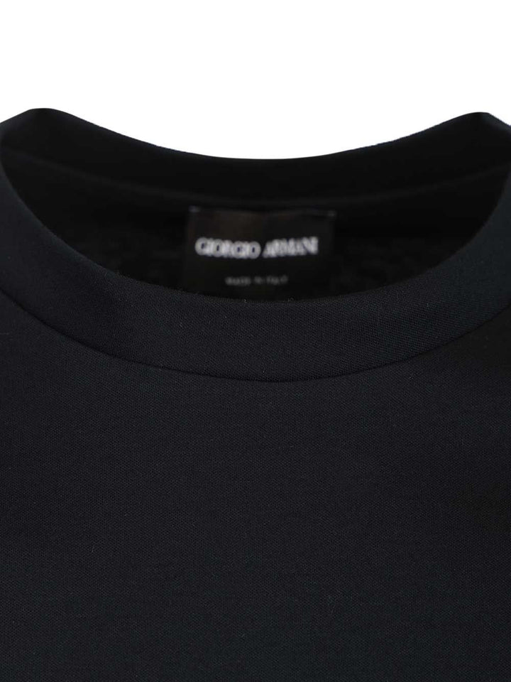 Giorgio Armani Cotton T-Shirt - Blue | ae2bd14f43ee8652f99a5ad7de0015c3e9213f2c