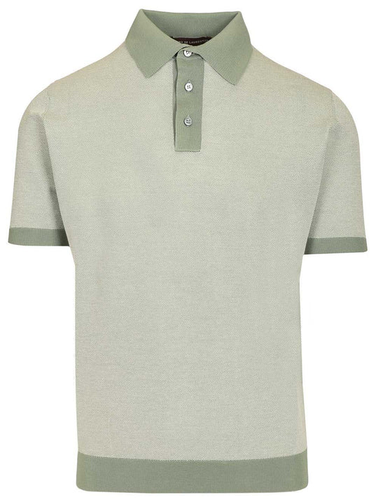 Pique Polo Shirt Green