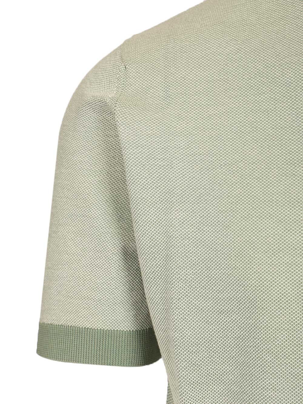 Filippo De Laurentiis Pique Polo shirt - Green | 94ab95ccd84108447ee2dcb71d32b3c562dccbac