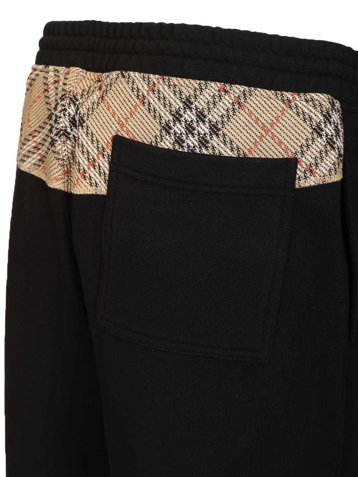 Burberry Ronnie Cotton Jogging Trousers - Black | 3852b4d7ef4ae2a2b4bbec9db08b248aee54b43b