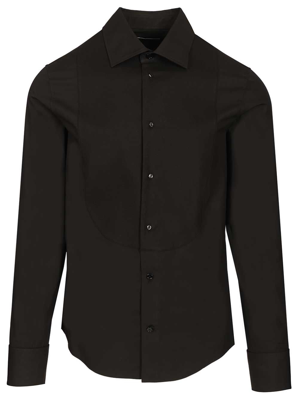 Burberry Townsend Cufflinks Shirt Shirts - Black | 546bdec299c8f450aadbe7b0bc4c79f90fa1d326